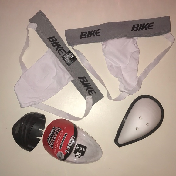 BIKE ATHLETICS Underwear & Socks 2pack Bike White Jock Straps With